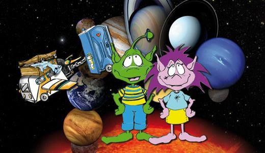 Veranstaltungsbild - Abenteuer Planeten mit Felix & Luna